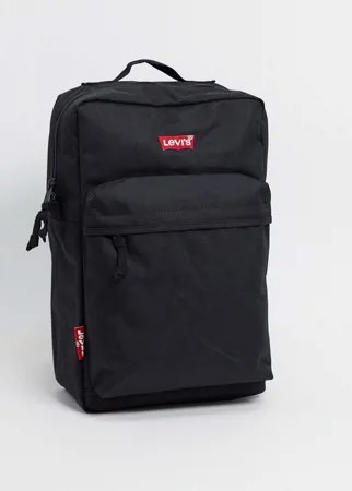 Черный рюкзак с логотипом Levi's-Черный цвет