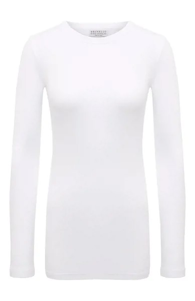 Хлопковый лонгслив Brunello Cucinelli