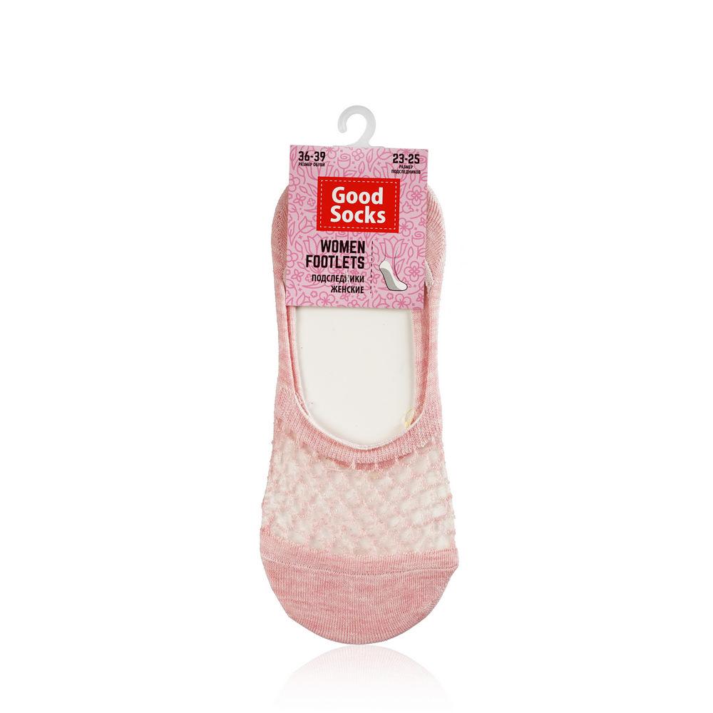 Следки женские Good Socks розовые 23-25