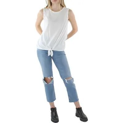 Женская белая футболка с завязкой спереди Generation Love, топ L BHFO 8605