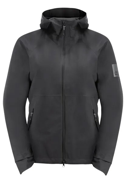 Дождевик/водоотталкивающая куртка BIKE COMMUTE MONO Jack Wolfskin, цвет phantom