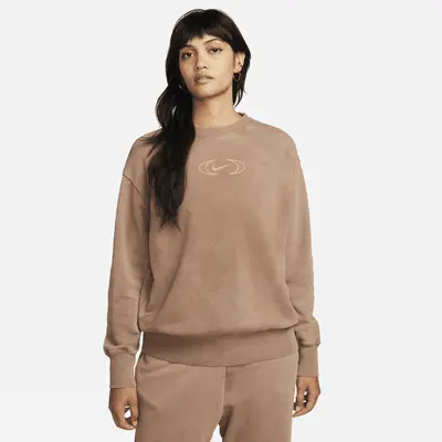 Толстовка Nike Sportswear Phoenix Fleece, цвет Archaeo Brown