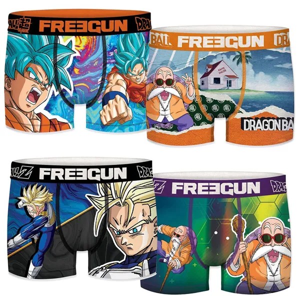 Боксеры Freegun Dragon Ball Collection PK5368 4 шт, разноцветный