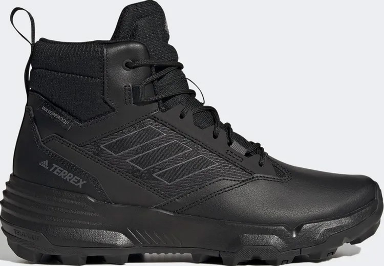 Ботинки Adidas Terrex Unity Leather Mid Rain.RDY 'Black Grey', черный