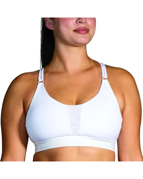 Бюстгальтер Brooks Plunge 3.0 Sports Bra, белый