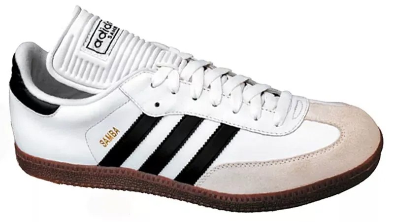 Мужские бутсы для мини-футбола Adidas Samba Classic, белый