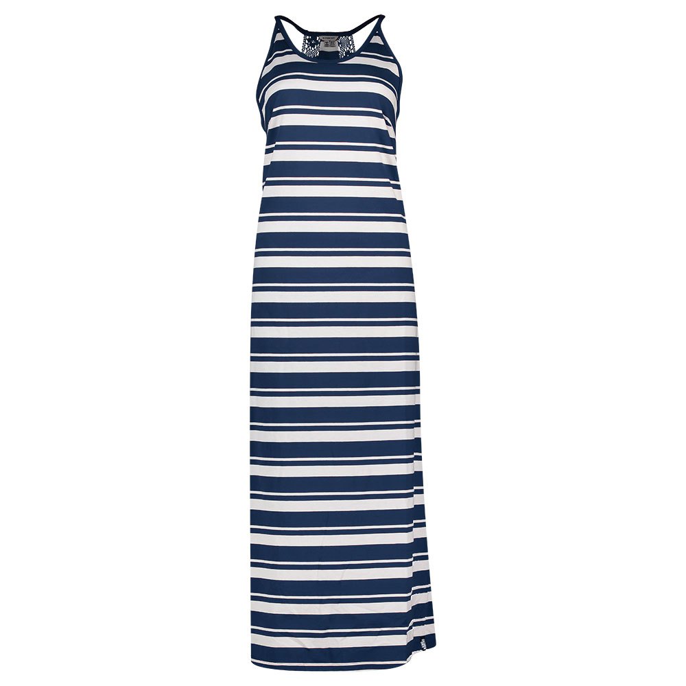 Длинное платье Superdry Summer Stripe Maxi, синий