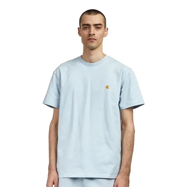 Футболка CARHARTT WIP S/S Chase T-Shirt Icarus / Gold 2023