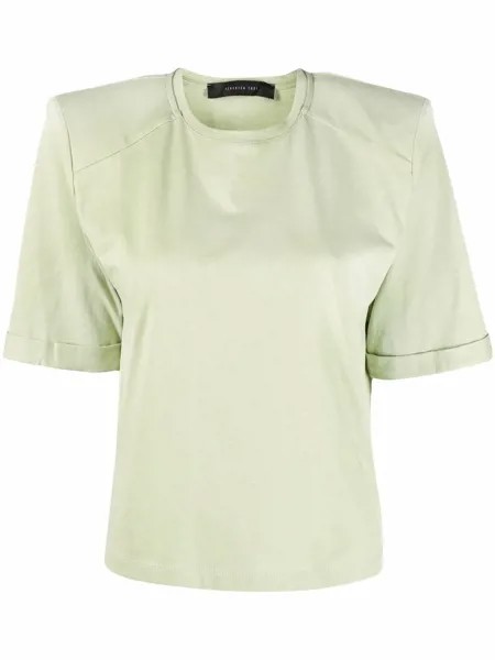 Federica Tosi футболка с короткими рукавами и объемными плечами