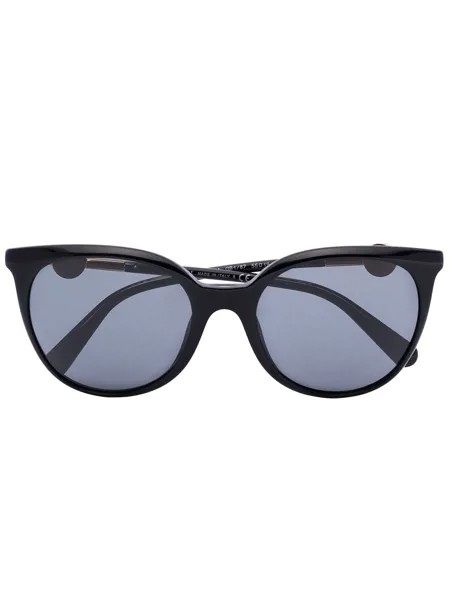 Versace Eyewear солнцезащитные очки в оправе 'бабочка'