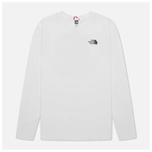 Лонгслив The North Face, хлопок, размер s, белый