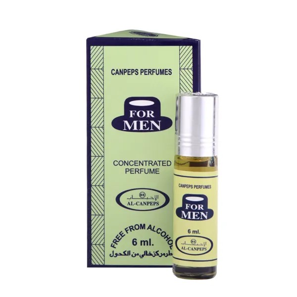 Духи масляные мужские for men, 6 мл