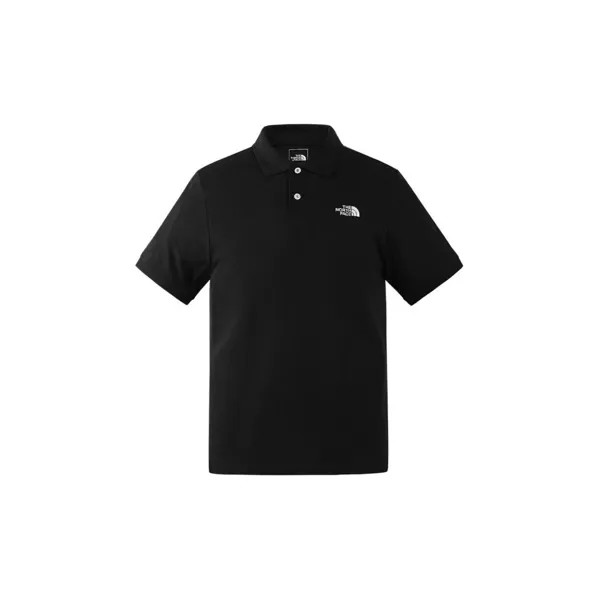 Рубашка поло мужская космическая черная The North Face, черный