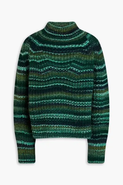 Свитер вязки интарсия металлик Antik Batik, зеленый