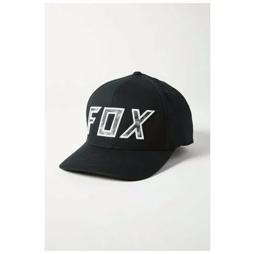 Бейсболка велосипедная Fox Down N' Dirty Flexfit Hat, Black/White, 2021 (Размер: L/XL)