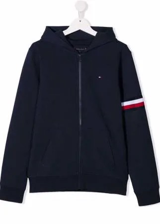 Tommy Hilfiger Junior худи с отделкой в полоску