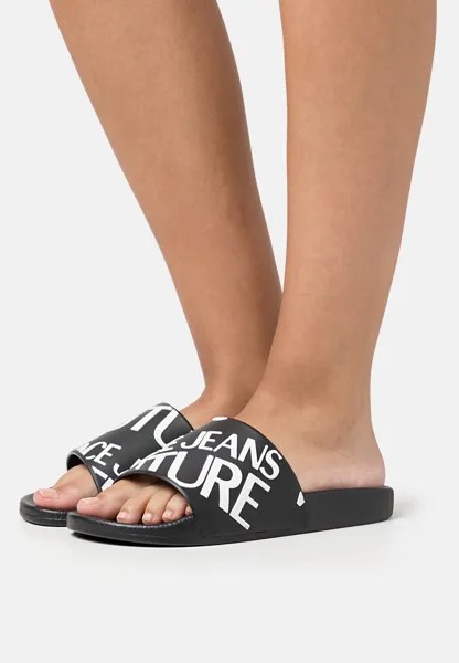 Шлепанцы Versace Jeans Couture, черный