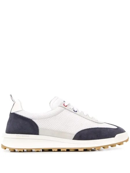 Thom Browne кроссовки Tech Runner, белый