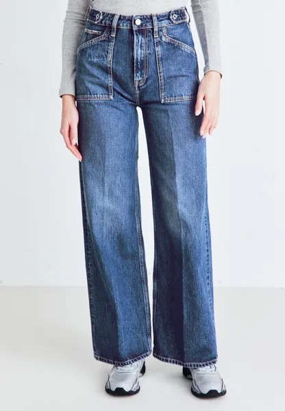 Мешковатые джинсы Wide Leg Utility Pepe Jeans, цвет denim