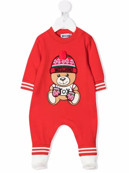 Moschino Kids пижама с принтом Teddy Bear