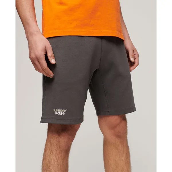 Шорты Superdry Sport Tech Logo Tapered Sweat, серый