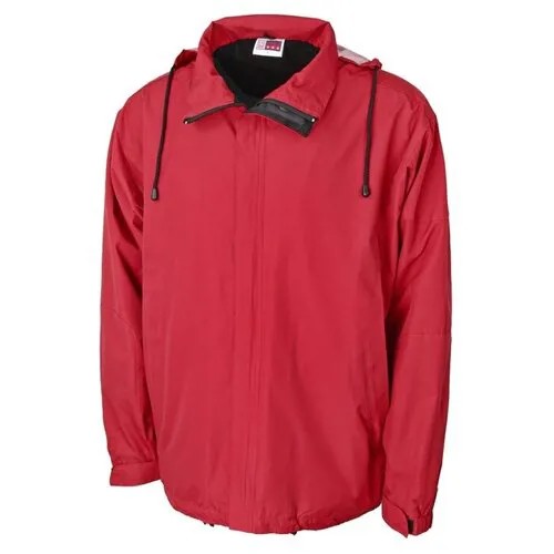 Куртка Us Basic демисезонная, капюшон, размер XL, красный