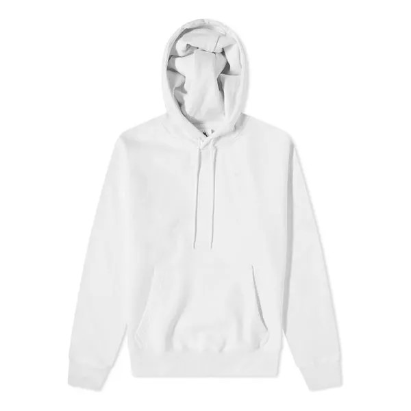 Толстовка Men's Nike Small Logo Embroidered Solid Color Pullover Long Sleeves Hooded Sports White, мультиколор