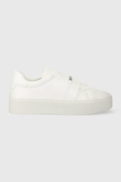 Кроссовки FLATFORM CUPSOLE SLIP ON W/HW Calvin Klein, белый