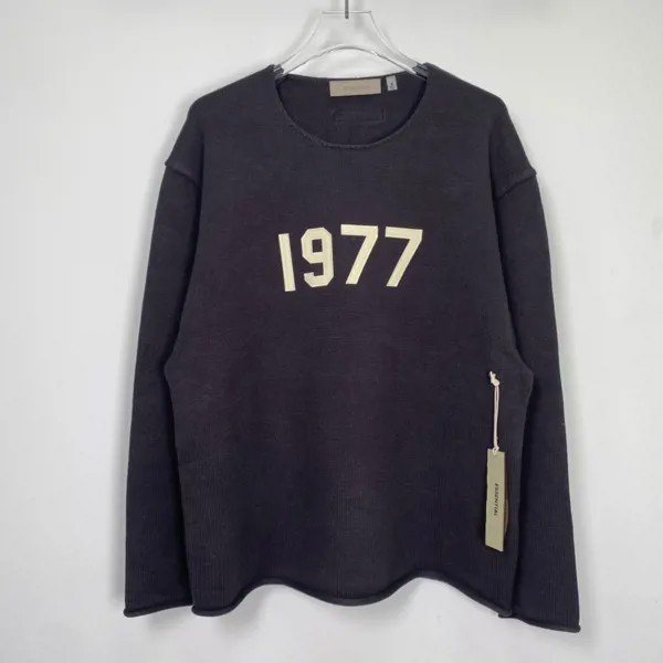 2023 лучшее качество, Коллекция 8, уличная одежда 1977, искусственная вышивка, уличная одежда в стиле хип-хоп, вязаные толстовки, пуловер свободн...