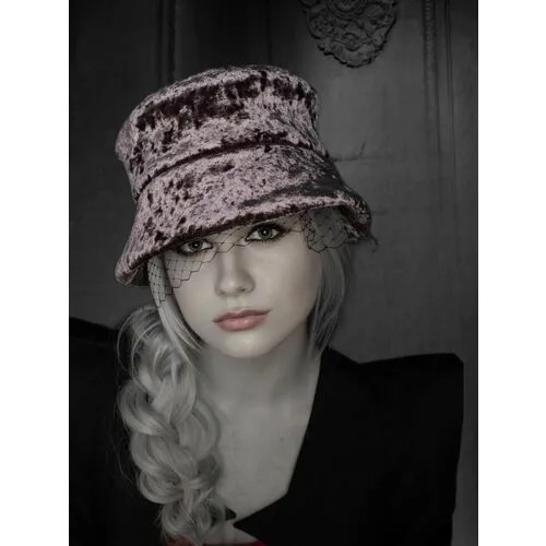 Шляпа Valiosa Шляпа мягкая, размер 54/58, фиолетовый
