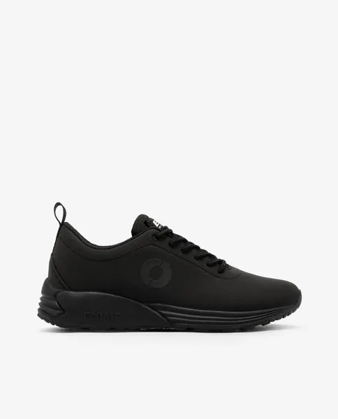 Женские спортивные туфли на шнурках черного цвета Ecoalf, черный
