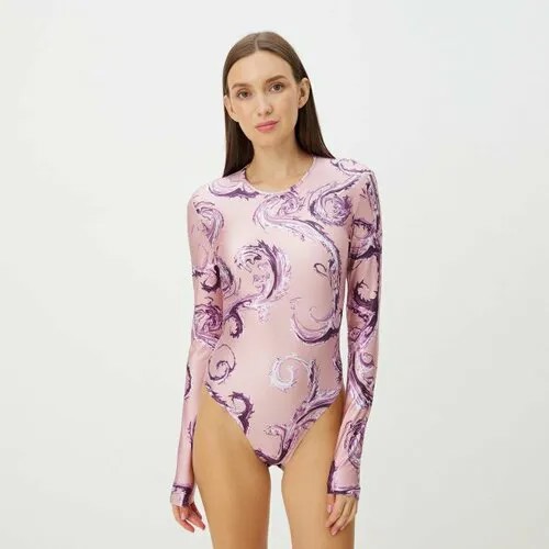 Поло Versace Jeans Couture, размер 40, светло-розовый