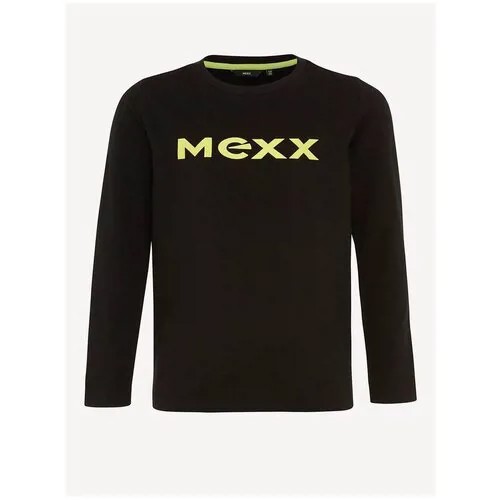 Лонгслив для мальчиков MEXX; цвет Black р. 98-104