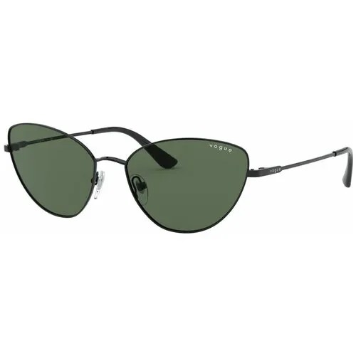 Солнцезащитные очки Vogue eyewear, зеленый, черный