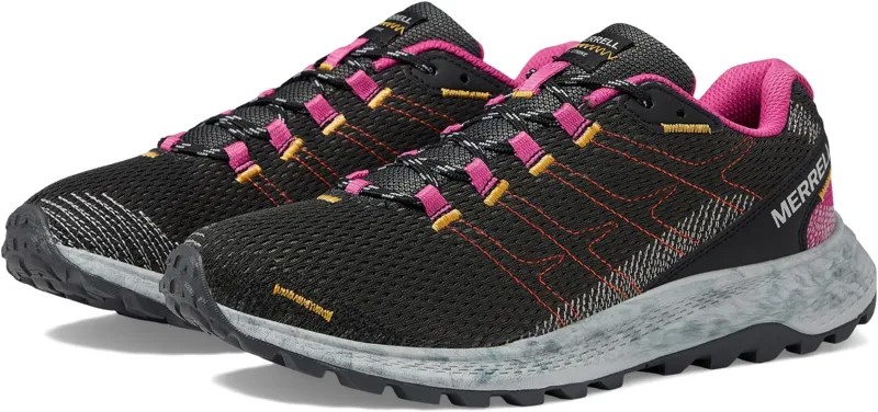 Кроссовки Fly Strike Merrell, цвет Black/Fuchsia