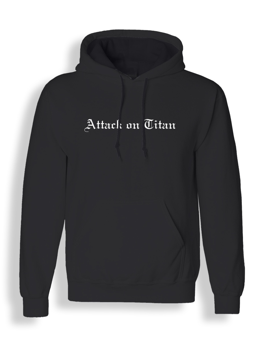 Худи унисекс СувенирShop Атака Титанов/Attack on Titan 5 черное 2XL