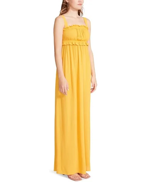 Платье Steve Madden Orange Grooves Dress, цвет Sunflower