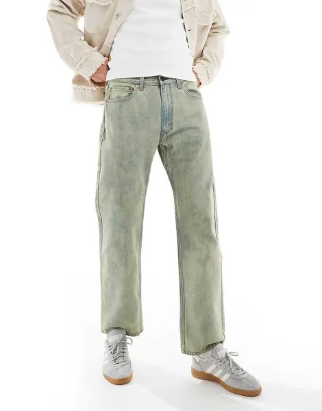 Levi's – 555 '96 – Lu\ane зеленые джинсы прямого кроя