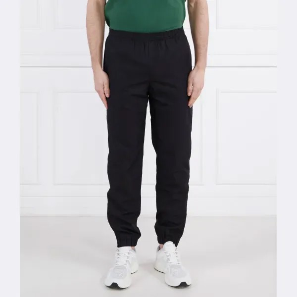 Спортивные брюки свободного кроя Lacoste, черный