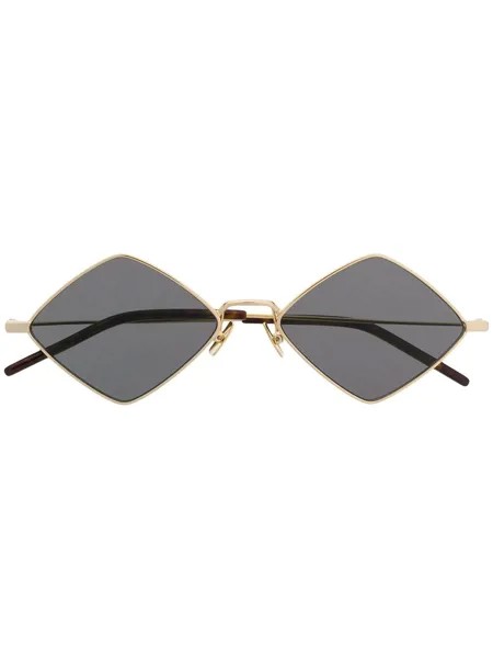 Saint Laurent Eyewear солнцезащитные очки в ромбовидной оправе