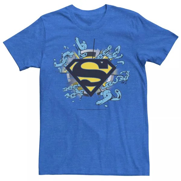 Мужская футболка с логотипом из звеньев цепи Superman DC Comics