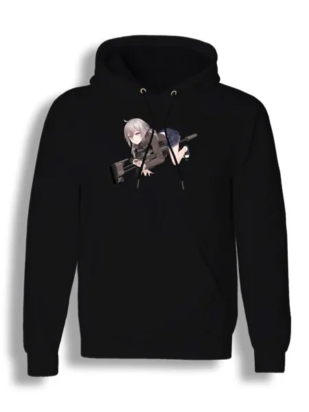 Худи унисекс СувенирShop Аниме тян/Тарков/Tarkov 25 черное S