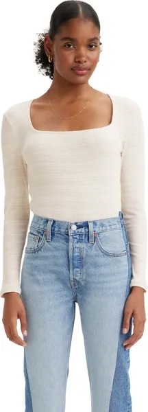 Лонгслив женский Levi's A4757 белый M