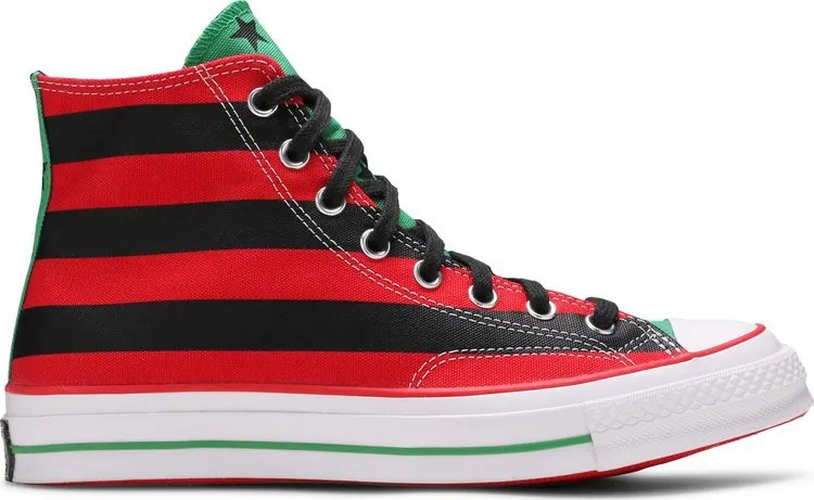 Кроссовки Converse Denim Tears x Chuck 70 High Pan-African Flag, разноцветный