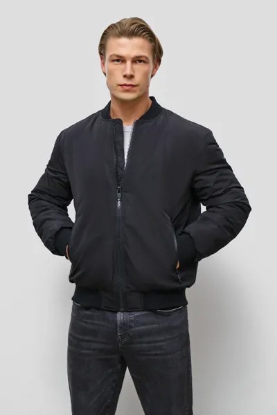 Бомбер мужской Baon B5423004 черный XL