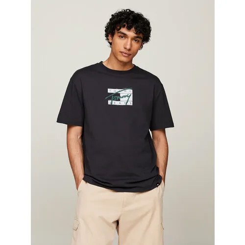 Футболка Tommy Jeans, размер M, черный