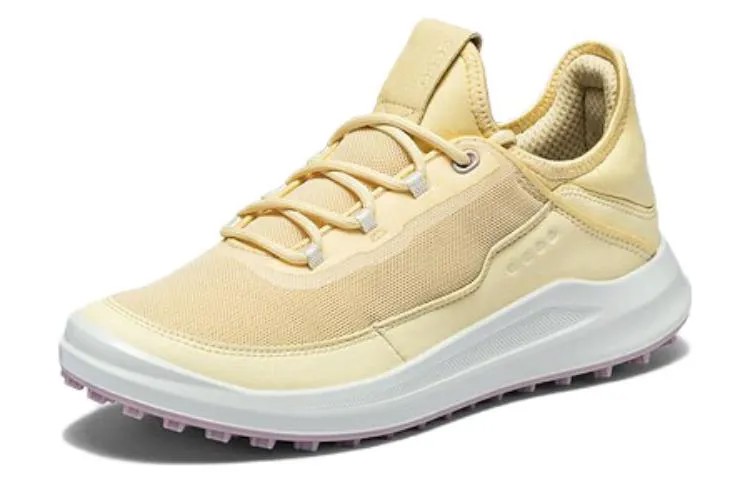 Кроссовки ecco Golf Core Lifestyle Shoes Women's Low-top Yellolw, желтый