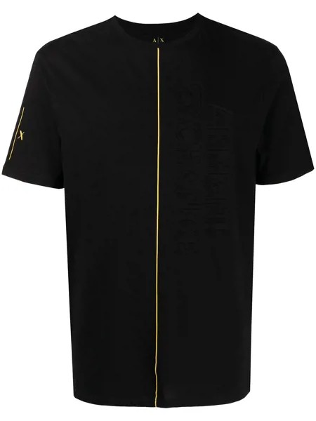 Armani Exchange debossed logo T-shirt