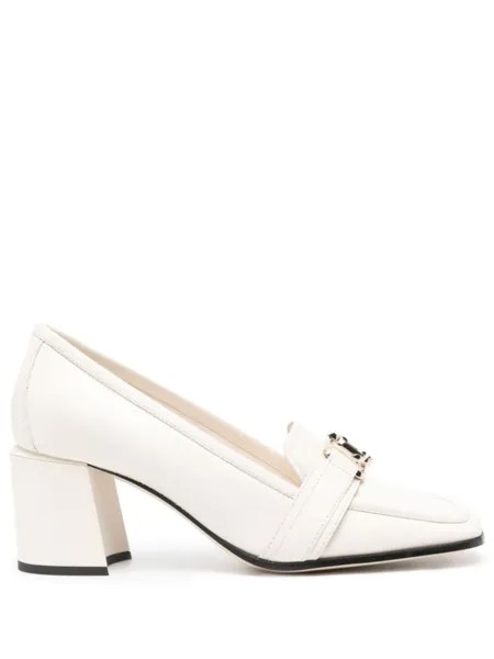 Jimmy Choo туфли Evin 65, нейтральный цвет