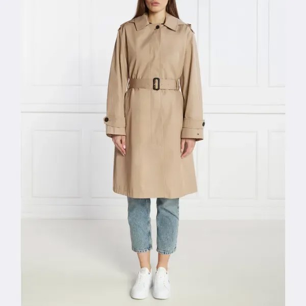 Тренч Tommy Hilfiger, бежевый
